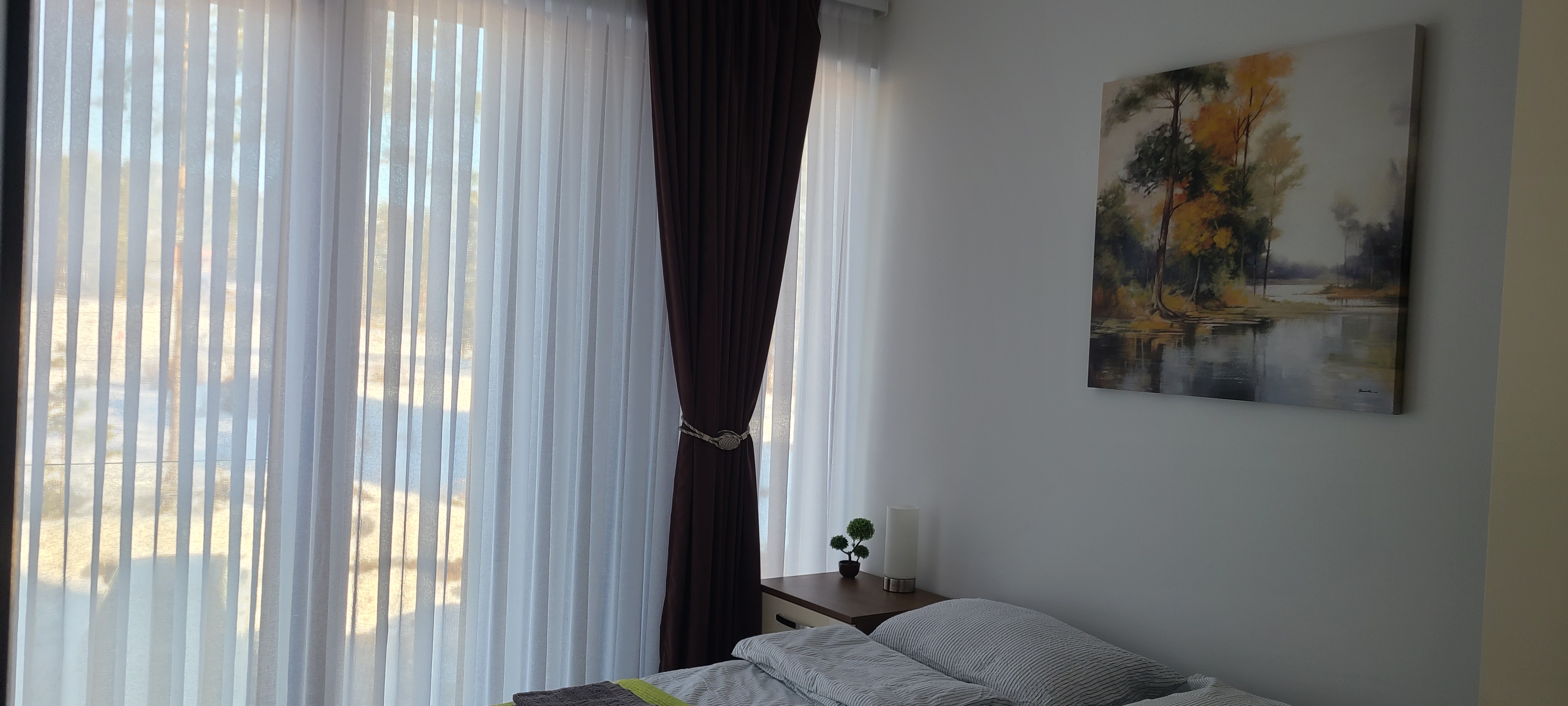 Bedroom of family-friendly apartment in Divčibare