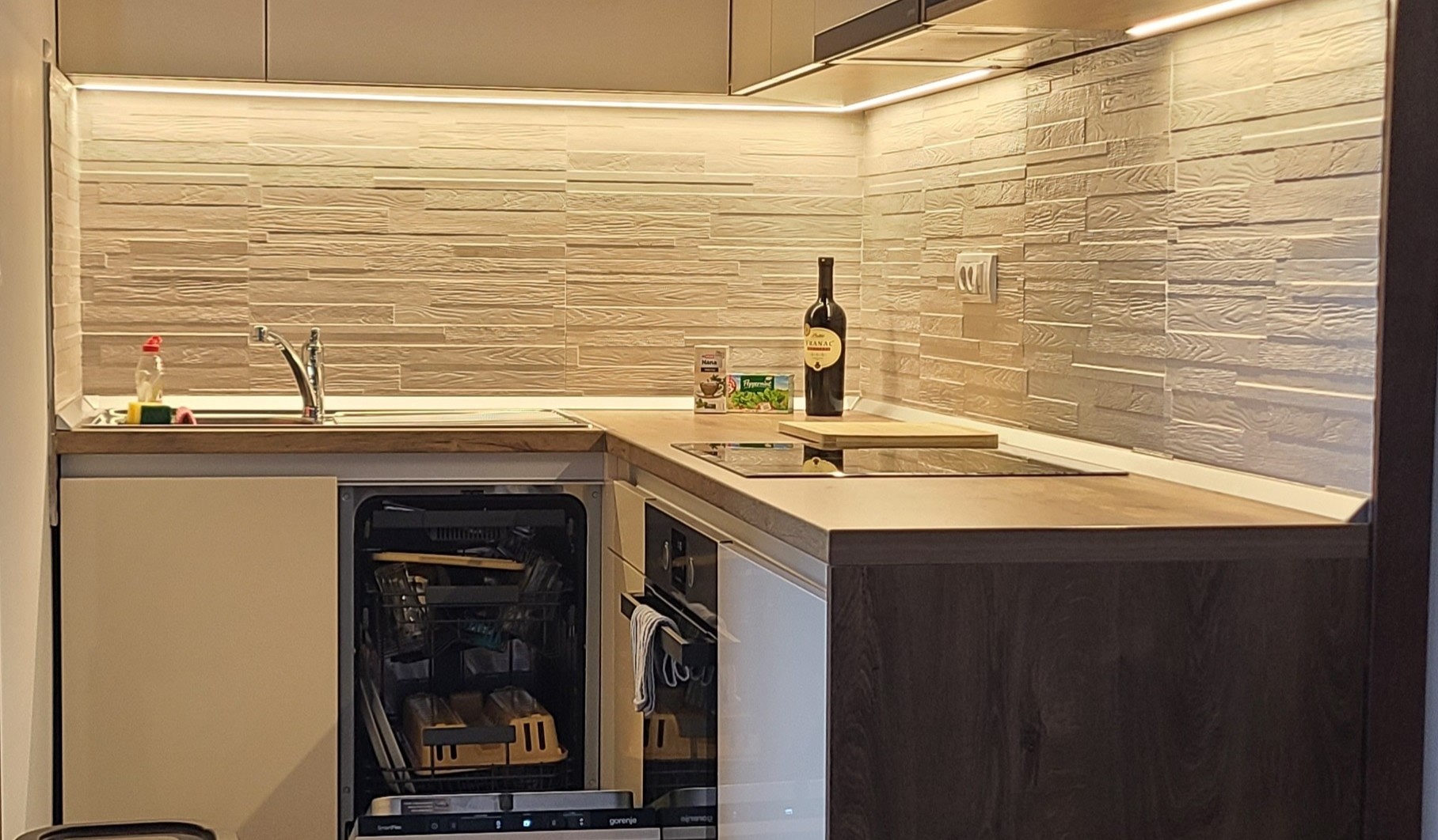 Kitchen in Niki Borovi apartment Divčibare